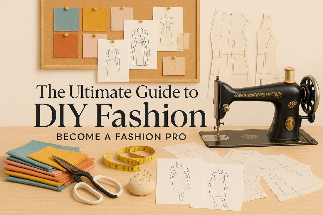 The Ultimate Guide to DIY Fashion: Become a Fashion Pro