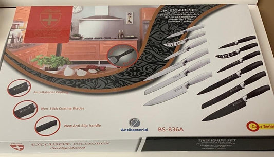 Black Kitchen Knife Set Knife