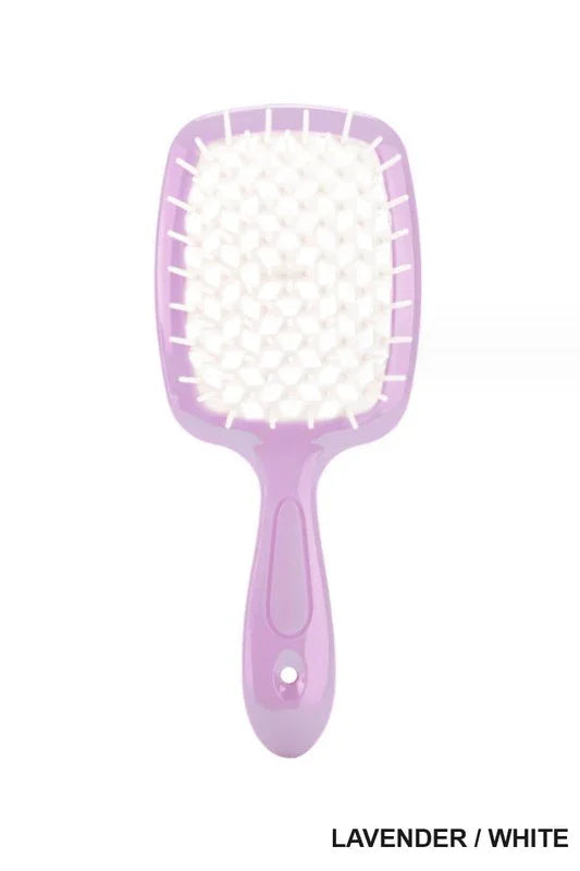 Tik Tok Detangling Hair Massage Comb Brush Hair Brush Lavender White