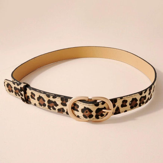 Pu Leather Buckle Belt belt