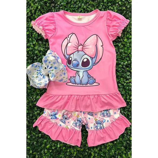 Character Printed 2 Piece Set Clothing Set