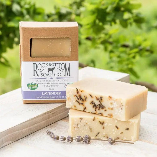 Lavender Rock Bottom Goat Milk Soap soap