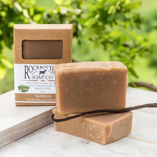 Vanilla Rock Bottom Goat Milk Soap soap