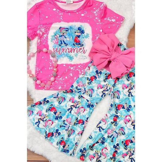 Summer Character 2 Piece Set Clothing Set