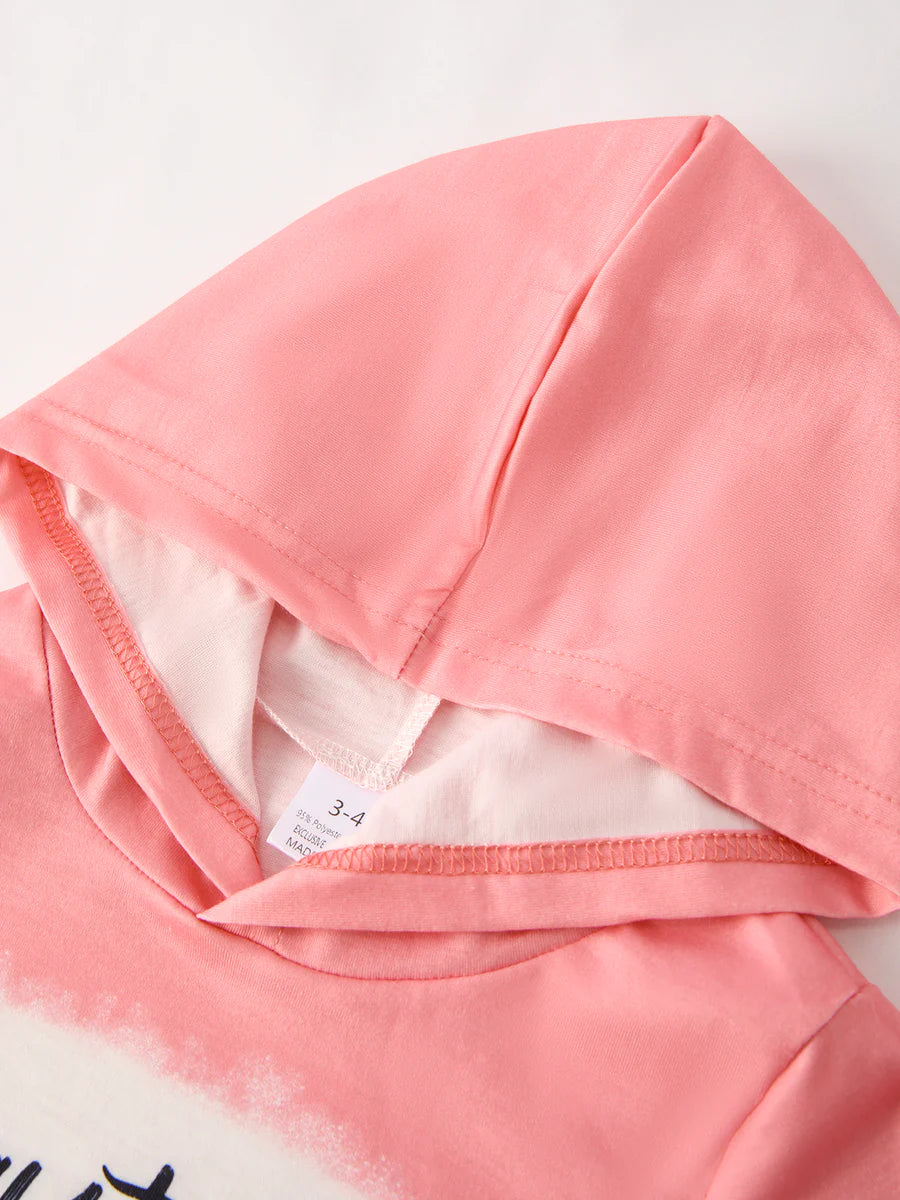 Beautiful Crazy Hooded Sweatshirt & Sweatpants Set