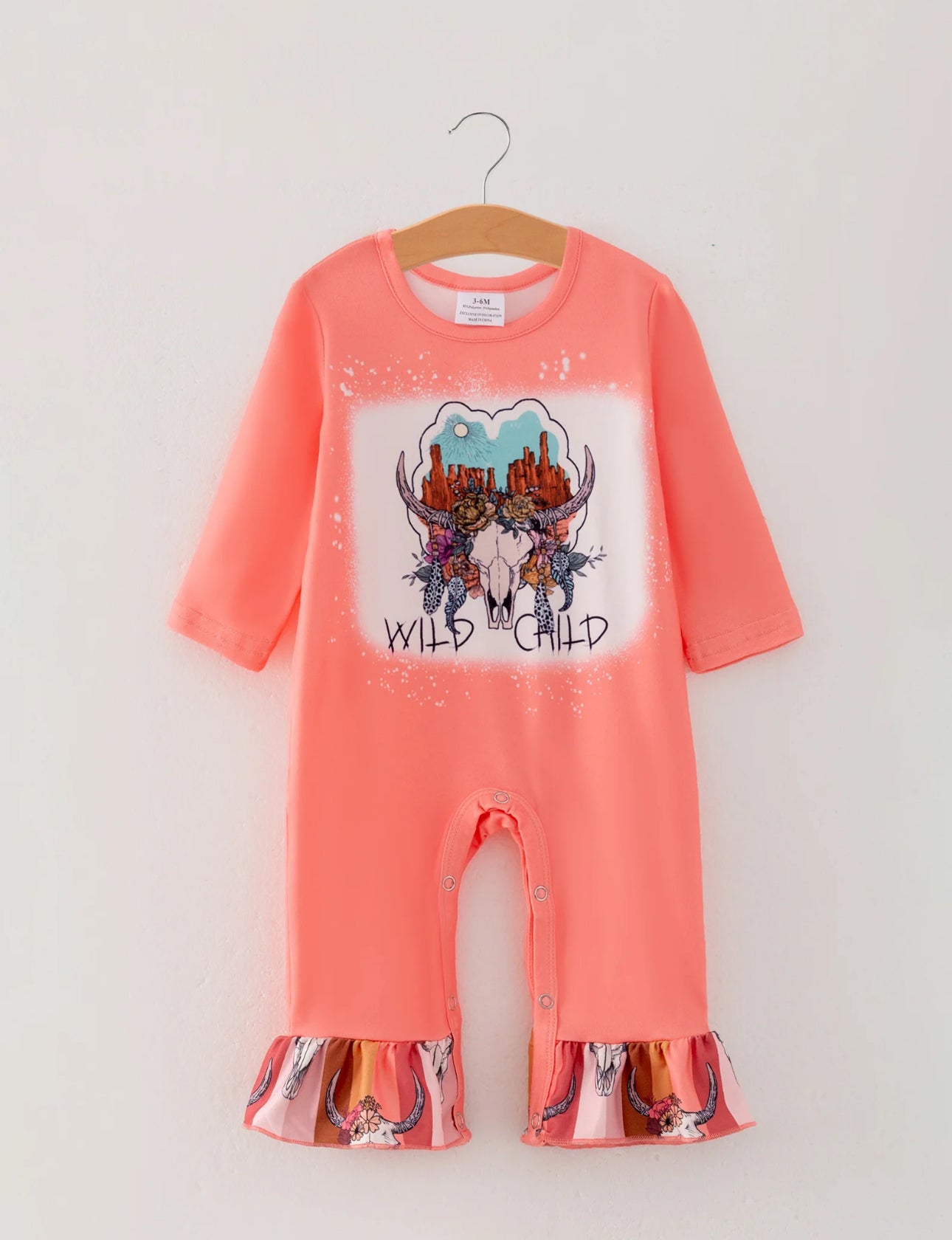 Wild Child Ruffle Romper