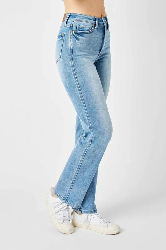 Judy Blue, Tummy Control, Straight- Plus Size pants