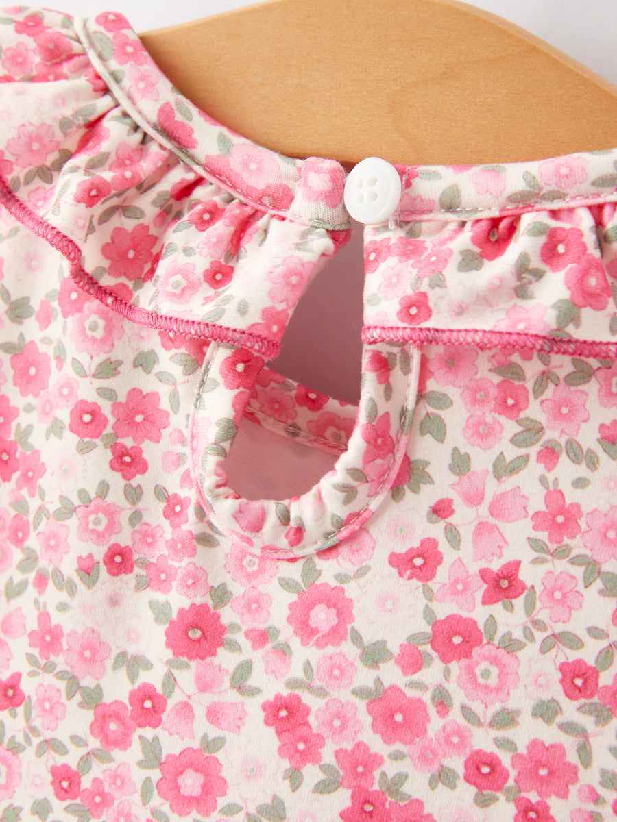 Football Smocking Bow Embroidered Girls Outfit Set Clothing Set