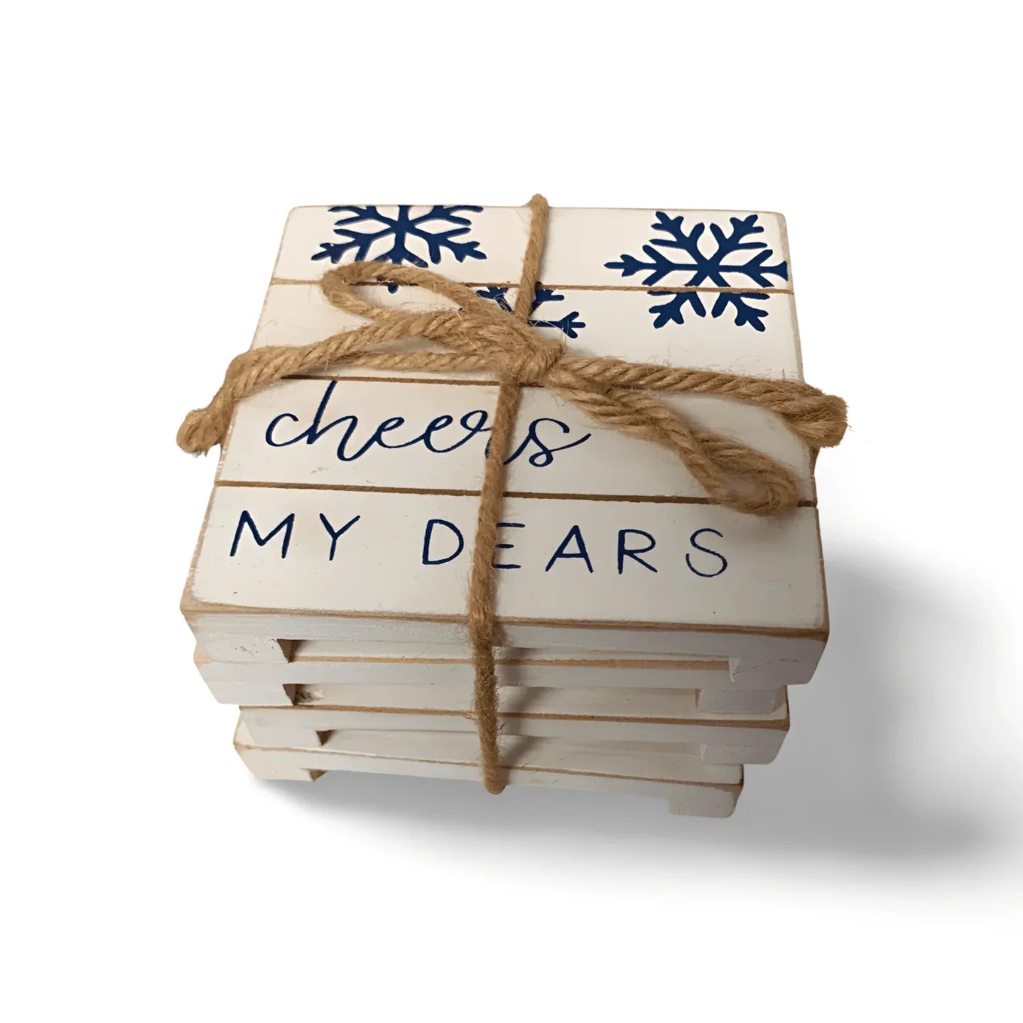 Cheers My Dears Coaster Set Home Decor