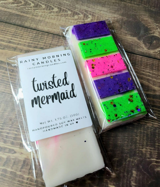 Twisted Mermaid Snap Bar Wax Melts candles