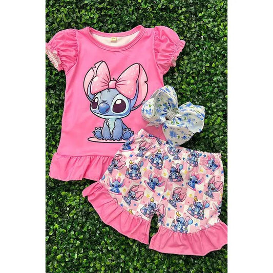 Character Printed 2 Piece Set Clothing Set