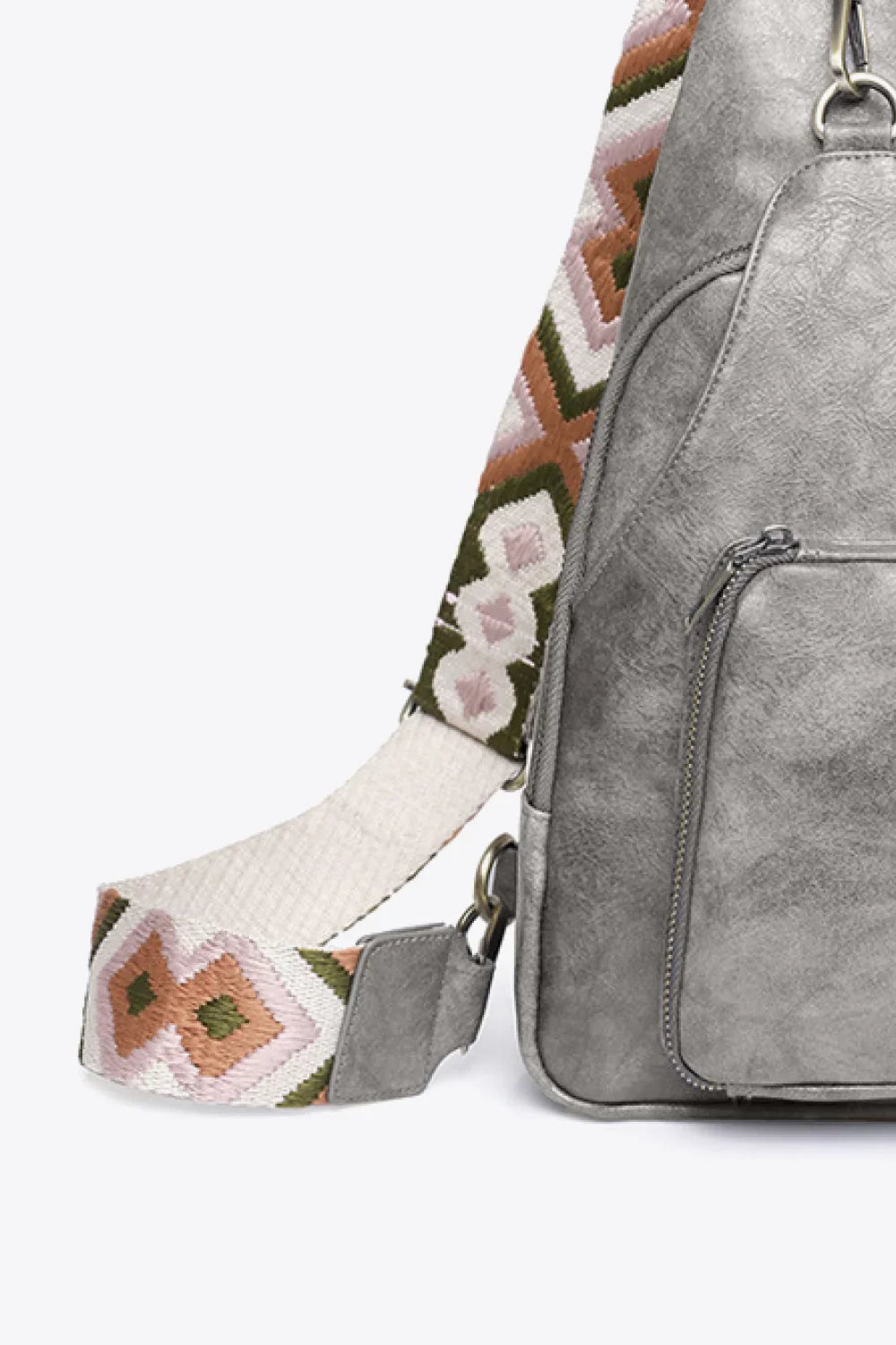 Adored Take A Trip PU Leather Sling Bag Bags/Totes