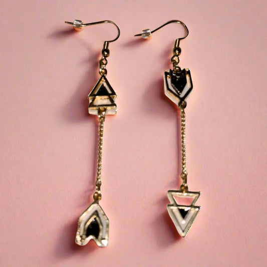 Asymmetrical Arrow Earrings Earrings