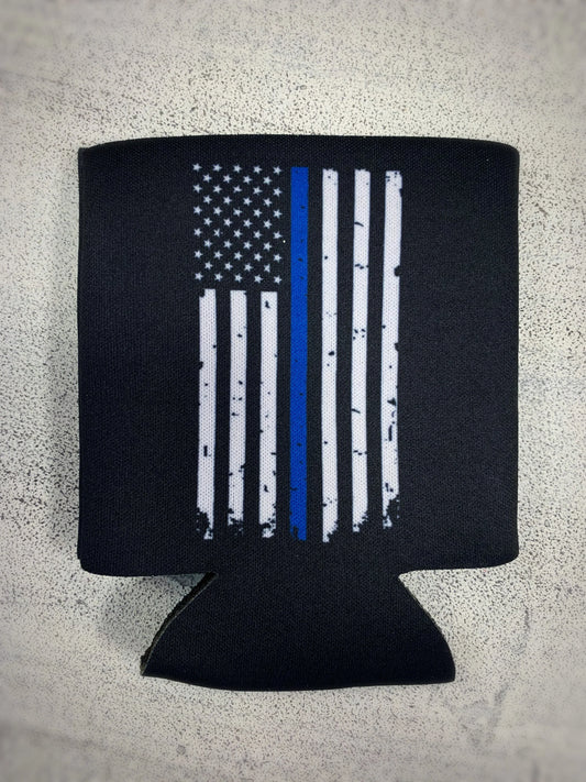 Thin Blue Line Can Koozie Koozie