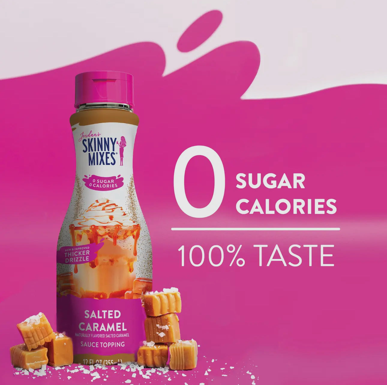 Skinny Mixes Salted Caramel Sauce Topping