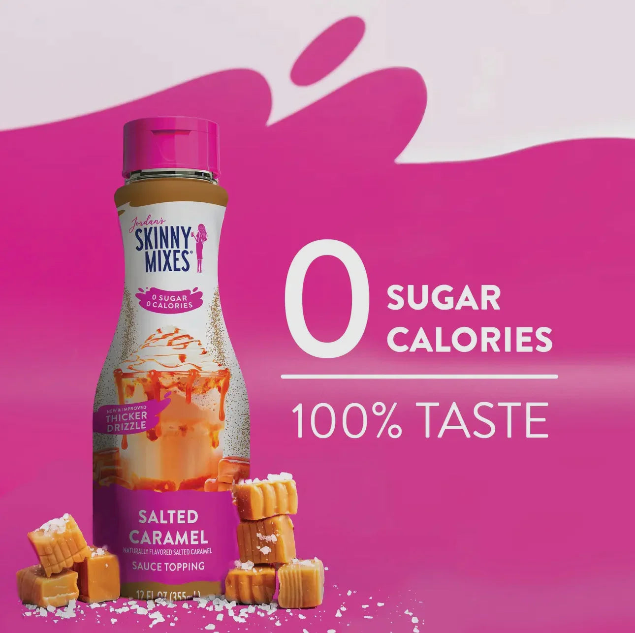 Skinny Mixes Salted Caramel Sauce Topping drinks
