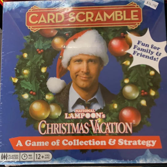 Card Scramble Christmas Vacation Games