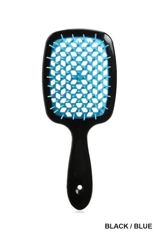 Tik Tok Detangling Hair Massage Comb Brush Hair Brush Black Blue