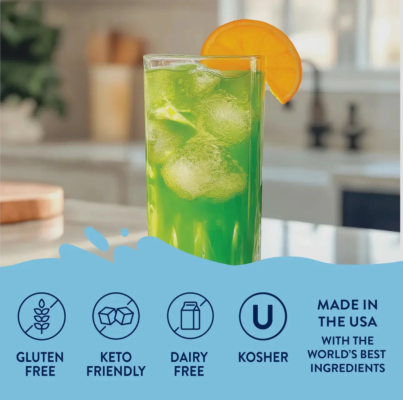 Tropigal Skinny Syrup drinks