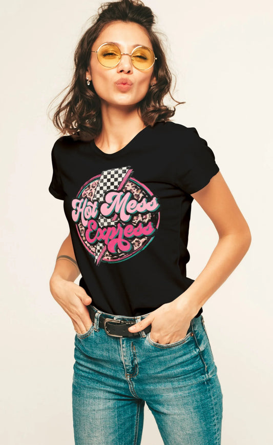 Hot Mess Express Graphic T-Shirt Graphic T-Shirts