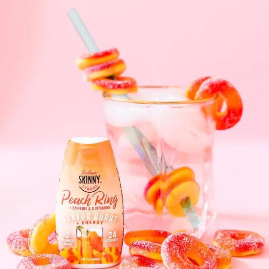 Flavor Burst - Sugar Free Peach Ring + Energy drinks