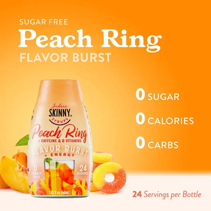 Jordan's Skinny Syrup Peach Ring Burst-Kentucky Belle Boutique