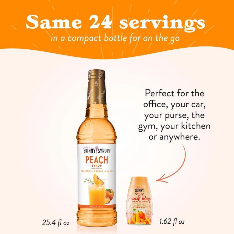 Flavor Burst - Sugar Free Peach Ring + Energy drinks