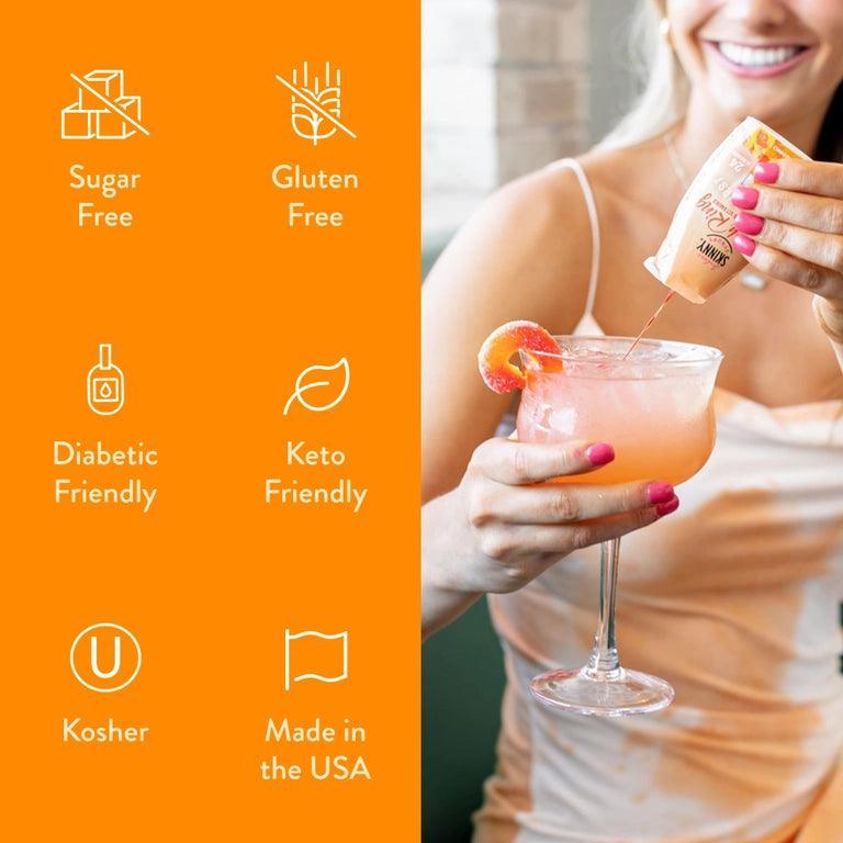 Flavor Burst - Sugar Free Peach Ring + Energy drinks