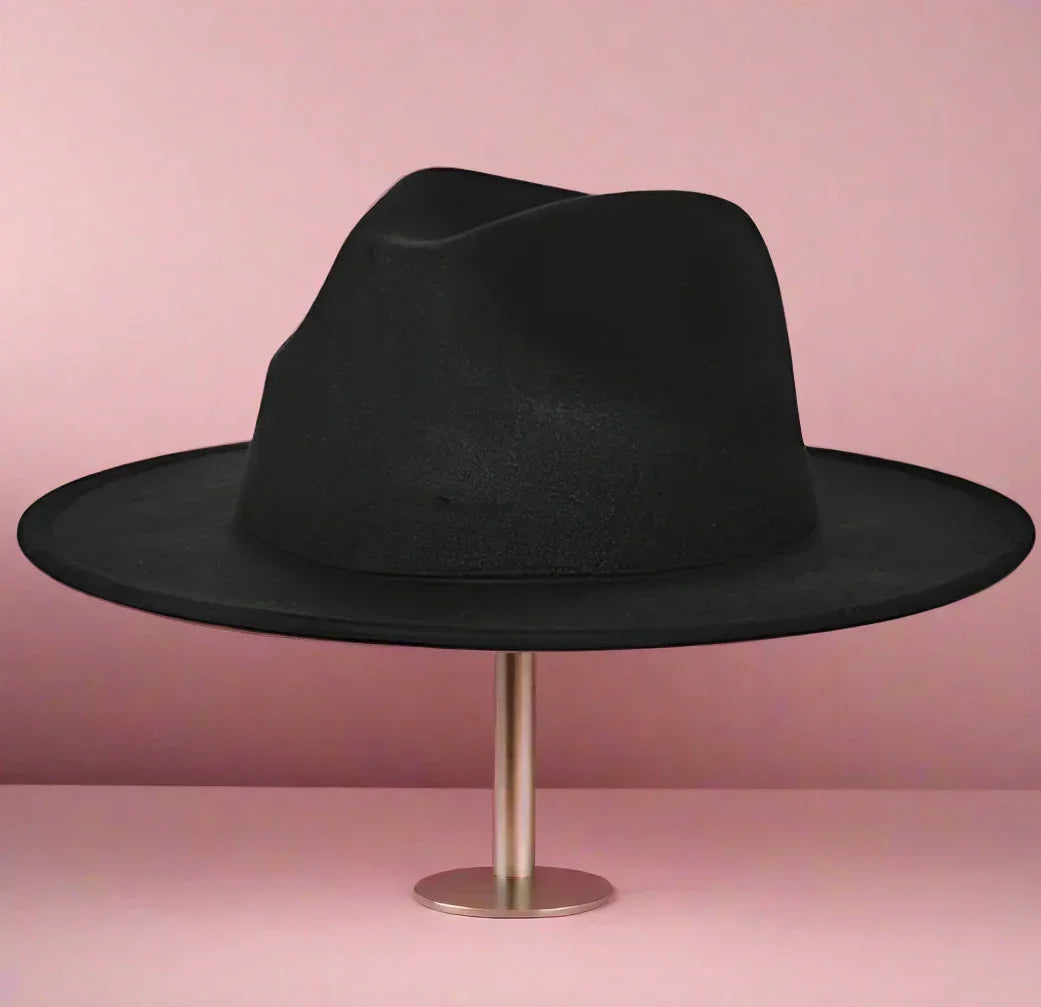 Black Hat Adult Hat Black