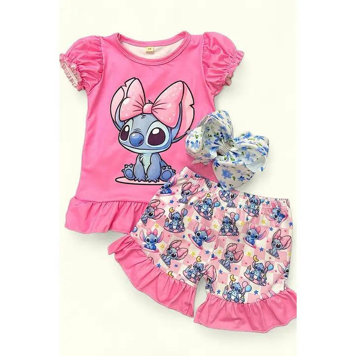 Character Printed 2 Piece Set Clothing Set