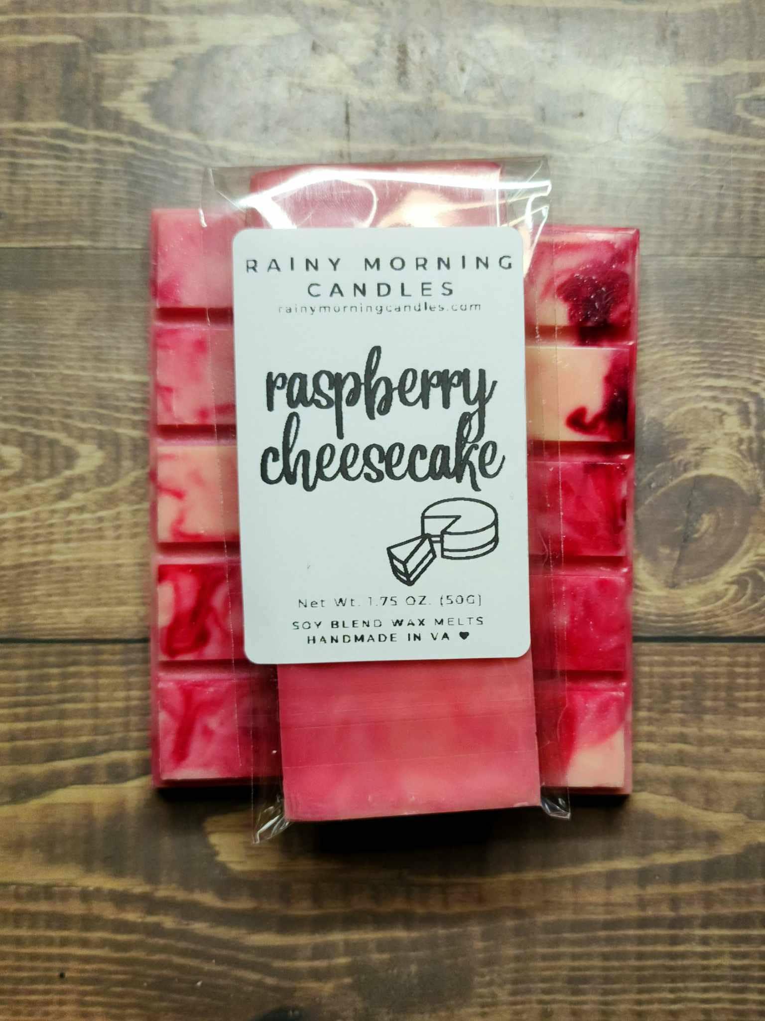 Raspberry Cheesecake Snap Bar Wax Melts candles