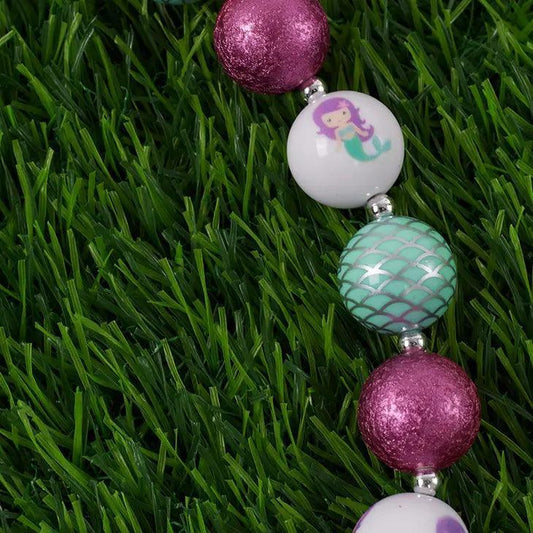 Mermaid Gum Bead Necklace necklace