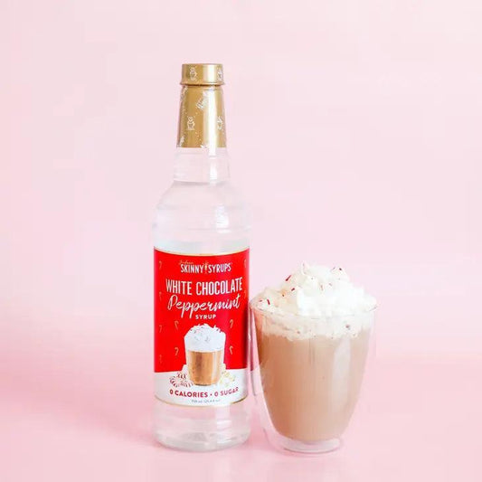 Sugar Free White Chocolate Peppermint Syrup drinks