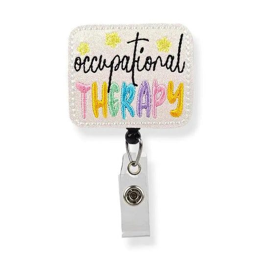 Occupational Therapy Badge Pal badge reel