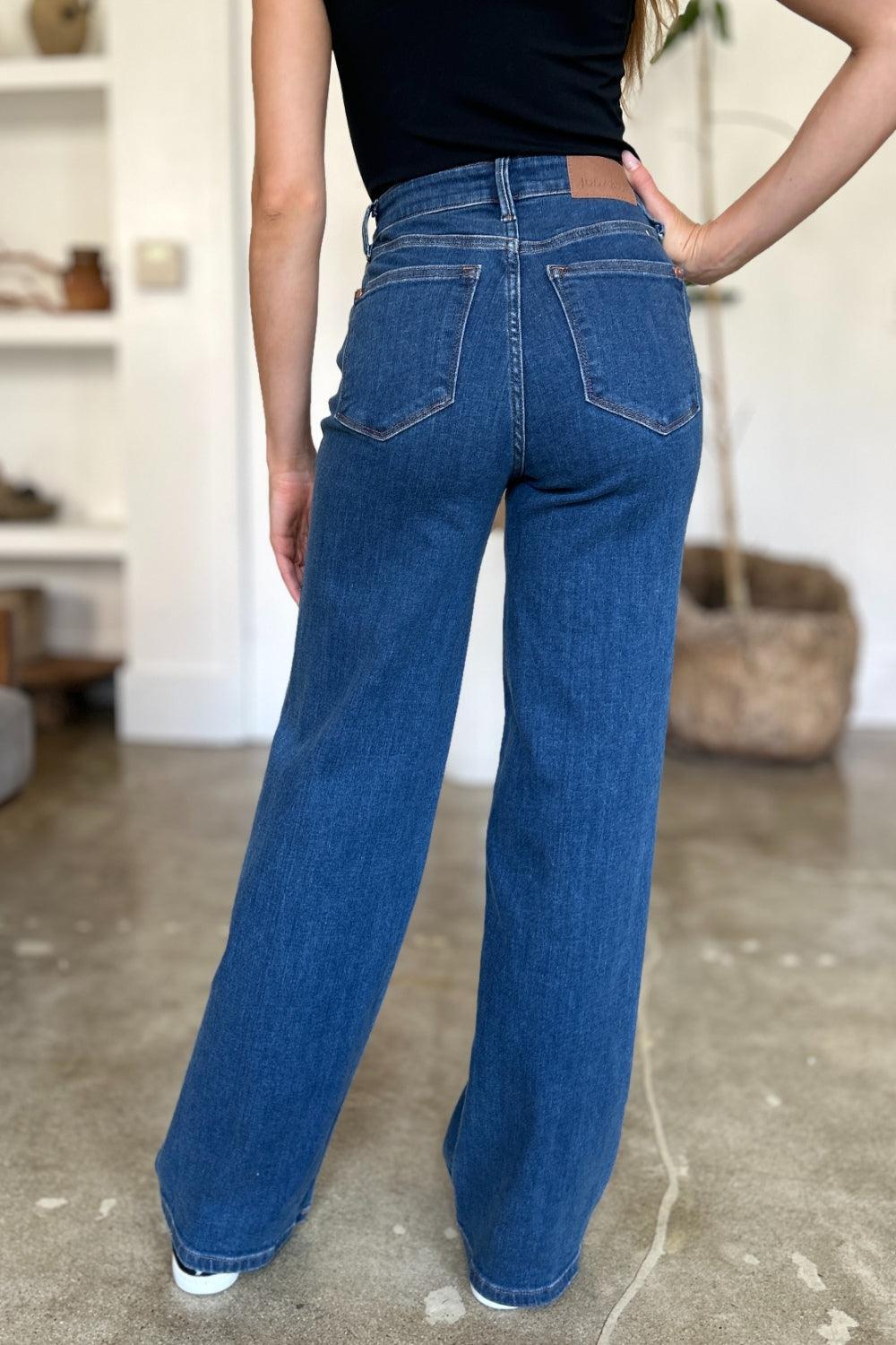 Judy Blue Full Size High Rise Straight Jeans Judy Blue