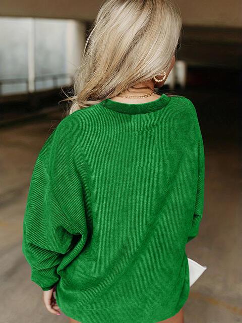 Full Size HOWDY Graphic Round Neck Sweatshirt Sweatshirt