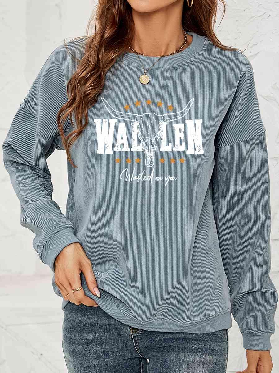 THE HELL I WON'T Graphic Sweatshirt Sweatshirt