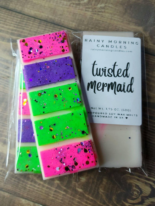 Twisted Mermaid Snap Bar Wax Melts candles