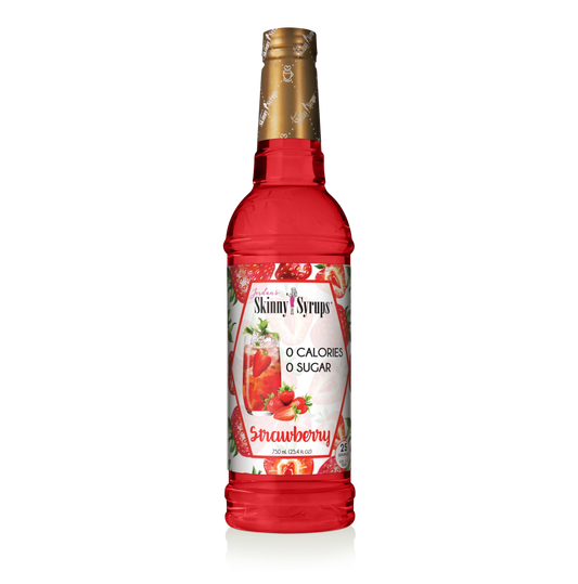 Sugar Free Strawberry Syrup drinks