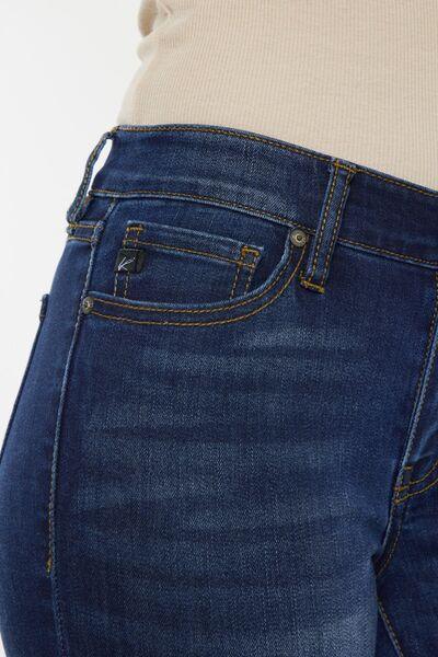 Kancan Mid Rise Gradient Skinny Jeans pants