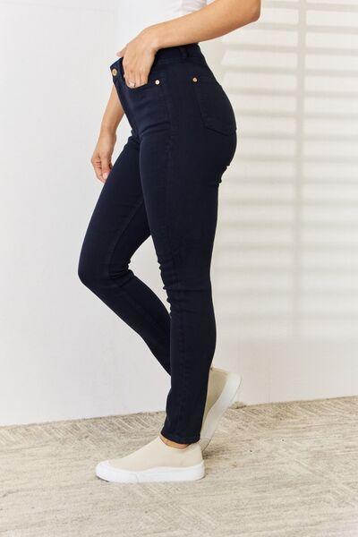 Judy Blue Full Size Garment Dyed Tummy Control Skinny Jeans pants