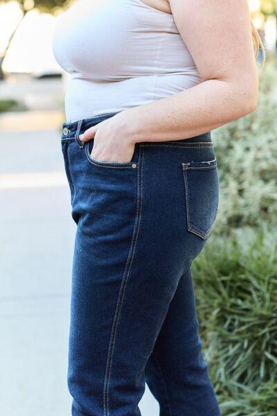 Kancan Full Size Slim Bootcut Jeans pants