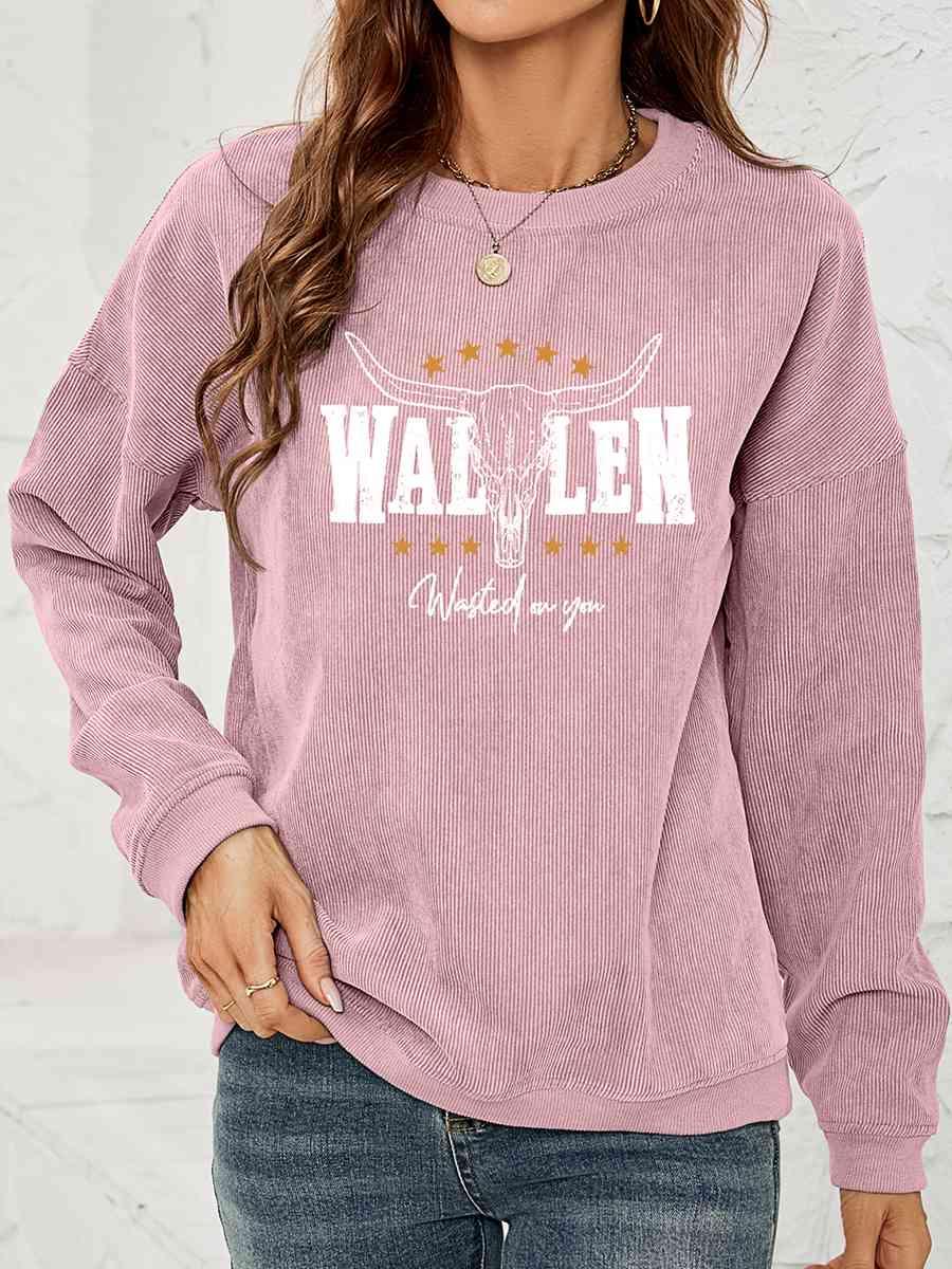THE HELL I WON'T Graphic Sweatshirt Sweatshirt