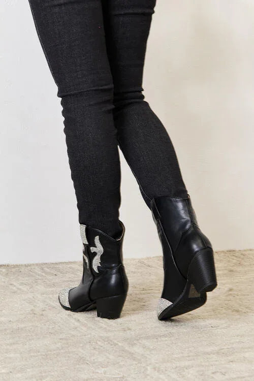 East Lion Corp Rhinestone Pointed Boots boots