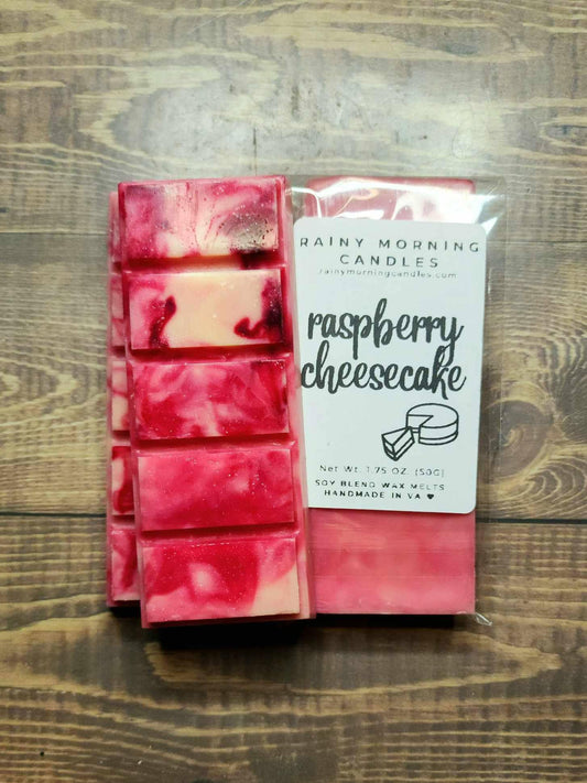 Raspberry Cheesecake Snap Bar Wax Melts candles