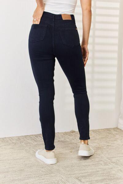 Judy Blue Full Size Garment Dyed Tummy Control Skinny Jeans pants