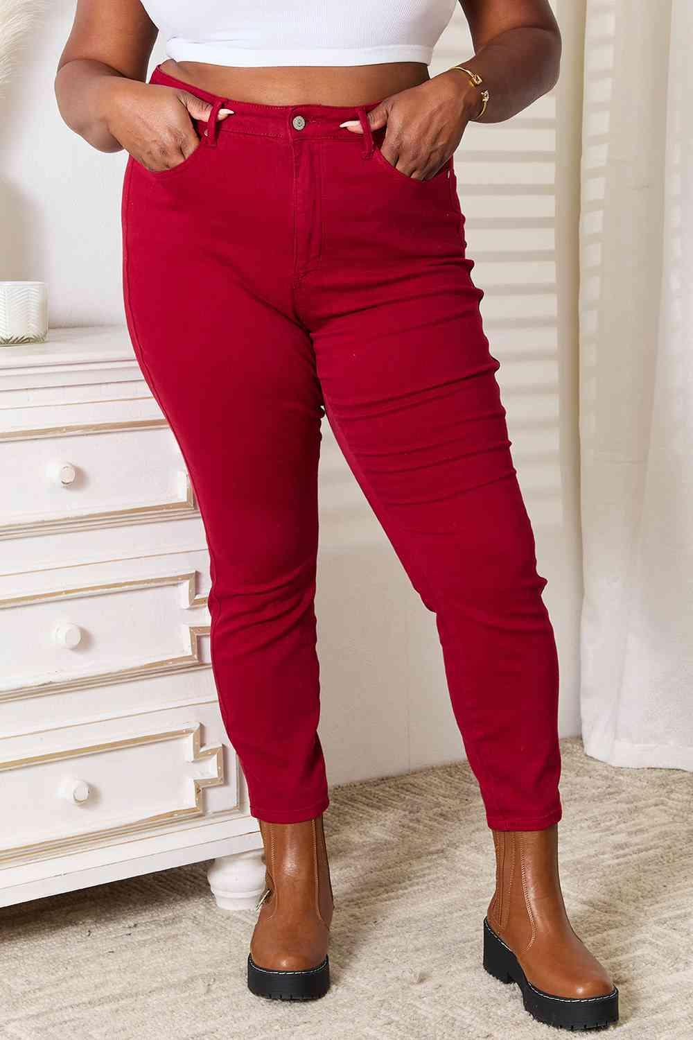 Judy Blue Full Size High Waist Tummy Control Skinny Jeans Judy Blue