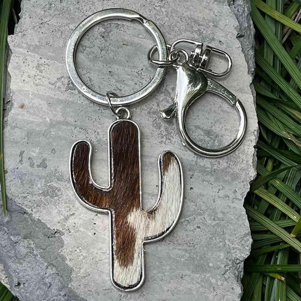 Cactus Shape Key Chain Keychain Style C One Size