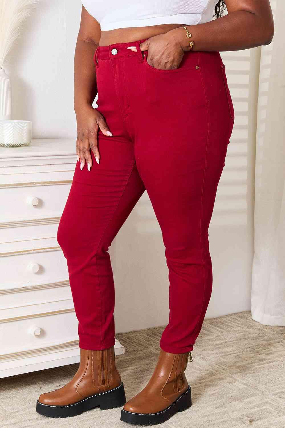 Judy Blue Full Size High Waist Tummy Control Skinny Jeans Judy Blue