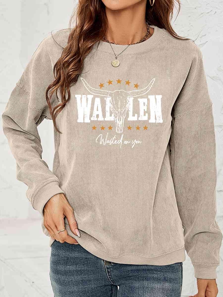 THE HELL I WON'T Graphic Sweatshirt Sweatshirt